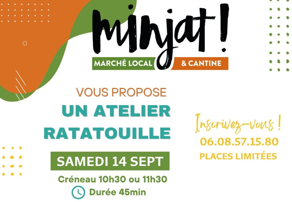 Atelier Ratatouille Minjat